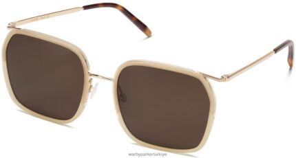 Warby Parker katori N8ZXX8775 cilalı altın ile hanımeli gözlük