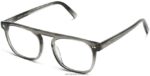 Warby Parker Keating N8ZXX829 mürekkep yıkama kristali gözlük