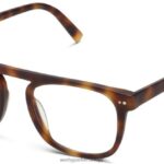 Warby Parker Keating N8ZXX830 meşe fıçı mat gözlük
