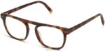 Warby Parker Keating N8ZXX830 meşe fıçı mat gözlük