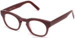 Warby Parker kim topu N8ZXX8453 kızıl kırmızı gözlük