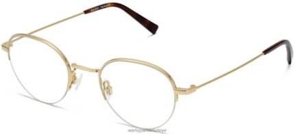 Warby Parker konserve N8ZXX850 cilalı altın gözlük