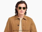 Warby Parker kör N8ZXX8605 cilalı altın gözlük - Image 3