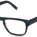 Warby Parker kuş tüyü N8ZXX8190 çizgili pasifik gözlük