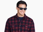 Warby Parker kuş tüyü N8ZXX8689 çizgili pasifik gözlük - Image 2