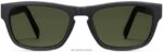 Warby Parker kuş tüyü N8ZXX8690 jet siyah mat gözlük - Image 4