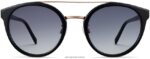 Warby Parker Laney N8ZXX8817 gül altın ile jet siyahı gözlük - Image 4