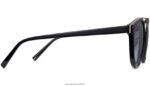 Warby Parker Laney N8ZXX8817 gül altın ile jet siyahı gözlük - Image 5