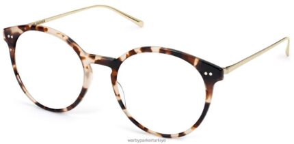 Warby Parker Langley N8ZXX8259 riesling ile opal kaplumbağa gözlük