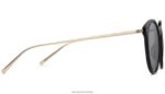 Warby Parker Langley N8ZXX8857 cilalı altın ile jet siyahı gözlük - Image 5
