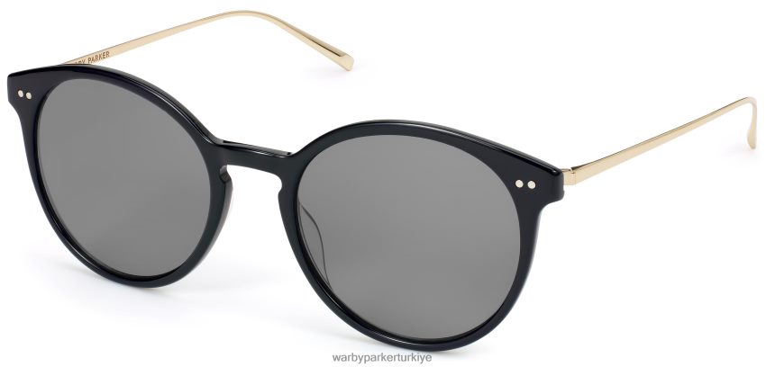 warby_parker_langley_n8zxx8857_cilali_altin_ile_jet_siyahi_gozluk.jpg Warby Parker Langley N8ZXX8857 cilalı altın ile jet siyahı gözlük - Image 1