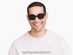 Warby Parker latrell N8ZXX8750 Jet Siyahı gözlük - Image 2