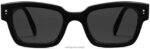 Warby Parker latrell N8ZXX8750 Jet Siyahı gözlük - Image 4