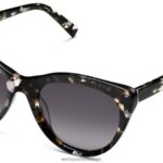 Warby Parker Leta N8ZXX8896 siyah frenk üzümü kaplumbağası gözlük