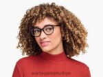 Warby Parker maeve N8ZXX8334 gül altın ile jet siyahı gözlük - Image 2