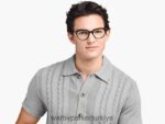 Warby Parker maeve N8ZXX8334 gül altın ile jet siyahı gözlük - Image 3