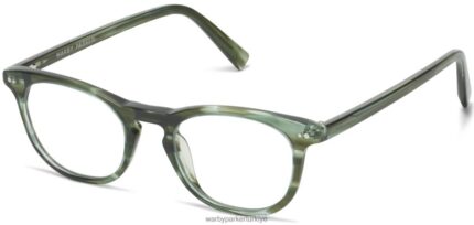 Warby Parker malik N8ZXX8293 çizgili selvi gözlük