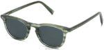 Warby Parker malik N8ZXX8822 çizgili selvi gözlük