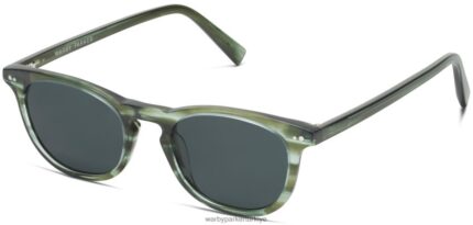 Warby Parker malik N8ZXX8822 çizgili selvi gözlük