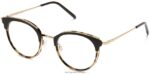 Warby Parker melekleştirmek N8ZXX8133 cilalı altın ile katmanlı badem ezmesi kaplumbağa gözlük