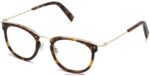 Warby Parker Moriarty N8ZXX8358 riesling ile meşe palamudu kaplumbağa gözlük