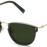 Warby Parker Moriarty N8ZXX8743 cilalı altın ile poblano gözlük