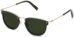 Warby Parker Moriarty N8ZXX8743 cilalı altın ile poblano gözlük