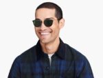 Warby Parker Moriarty N8ZXX8743 cilalı altın ile poblano gözlük - Image 3