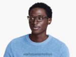 Warby Parker Mullins N8ZXX8357 gri taş gözlük - Image 2
