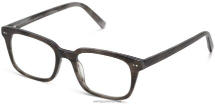 Warby Parker Mullins N8ZXX8357 gri taş gözlük
