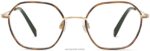 Warby Parker Murrow N8ZXX856 cilalı altın ile meşe fıçı gözlük - Image 4