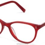Warby Parker nadia N8ZXX8555 ebegümeci kristali gözlük