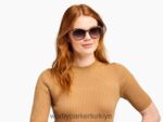 Warby Parker Nancy N8ZXX8863 cilalı altın ile susam kaplumbağası gözlük - Image 2