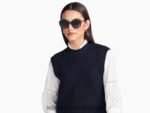 Warby Parker Nancy N8ZXX8892 cilalı altın ile palmiye kristali gözlük - Image 2
