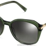 Warby Parker Nancy N8ZXX8892 cilalı altın ile palmiye kristali gözlük
