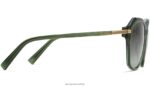 Warby Parker Nancy N8ZXX8892 cilalı altın ile palmiye kristali gözlük - Image 4