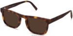 Warby Parker Ömer N8ZXX8644 damarlı kaplumbağa mat gözlük