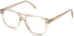 Warby Parker ortega N8ZXX8131 küçük hindistan cevizi kristali gözlük