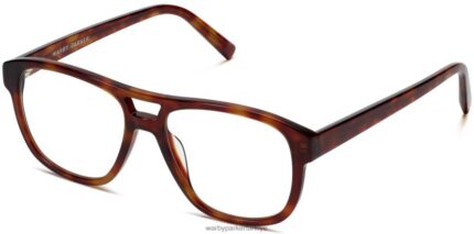 Warby Parker ortega N8ZXX8132 karabiber kaplumbağası gözlük