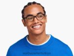 Warby Parker papatya N8ZXX8549 Jet Siyahı gözlük - Image 3