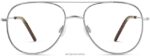 Warby Parker petra N8ZXX8484 cilalı gümüş gözlük - Image 4