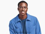 Warby Parker renaldo N8ZXX894 antik gümüş gözlük - Image 3