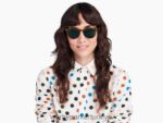 Warby Parker Ryland N8ZXX8820 haki yeşil kristal gözlük - Image 3