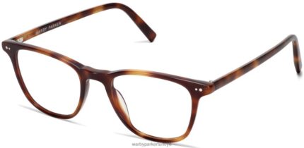 Warby Parker Şafak vakti N8ZXX8251 meşe fıçı gözlük