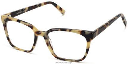Warby Parker sarılmak N8ZXX8113 badem ezmesi kaplumbağa gözlük