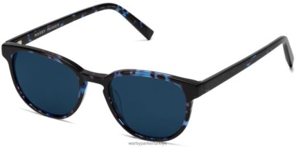 Warby Parker Sidney N8ZXX8808 Nehir yatağı kaplumbağası gözlük