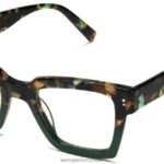 Warby Parker sonya N8ZXX8365 aventurin kaplumbağası soluyor gözlük