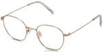 Warby Parker soyguncu N8ZXX8362 cilalı altın gözlük