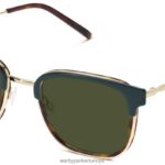 Warby Parker tiago N8ZXX8625 riesling ile katmanlı keman yaprağı gözlük