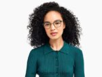 Warby Parker tiago N8ZXX892 riesling ile katmanlı keman yaprağı gözlük - Image 3